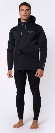 HAZE 2MM Neoprene Hoodie 2025 black 