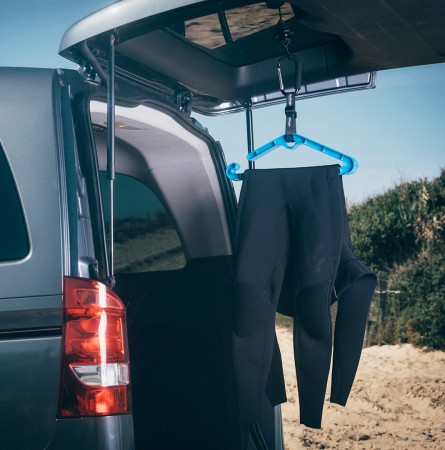 WETSUIT HANGER DOUBLE SYSTEM blue 