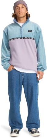 SPACE LOBSTER Fleece 2026 washed blue 