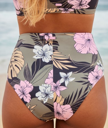ROXY PRO THE UP SURGE Bikini Bottom 2024 anthracite classic p 