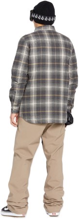 INSULATED RIDING FLANNEL Jacket 2025 stone 