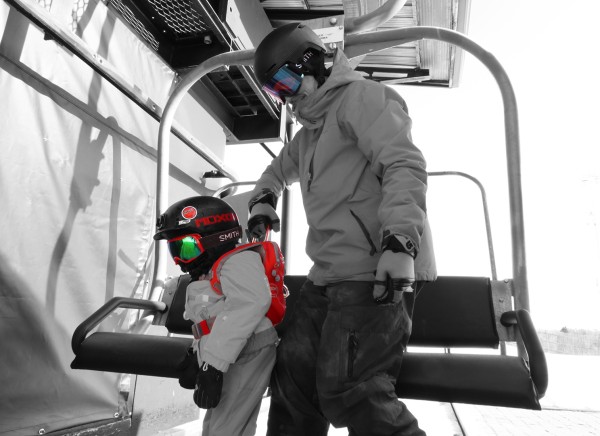 THE ONE SNOW KIDS Safetyleash 2024 blue 