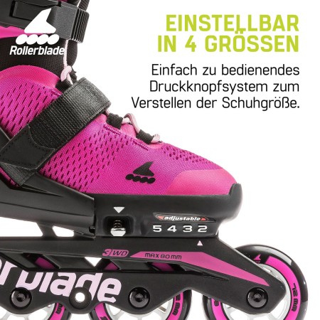 MICROBLADE Inline Skate 2023 pink/light green 