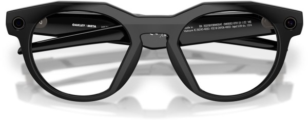 META AI HSTN Brille black/clear 