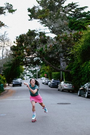 QUAD SKATE Kinder Rollschuh white 