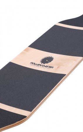 PALMS + STRIPES + FEATHERS THE ONE EDITION Drop Through Longboard 