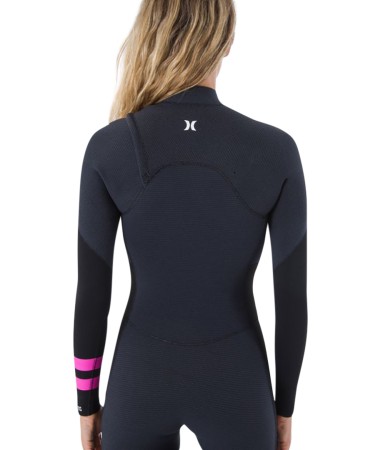 WOMEN PLUS 4/3 CHEST ZIP Full Suit 2025 black/graphite 