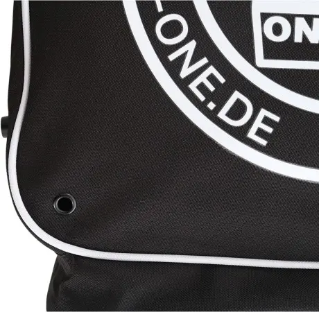 RIDIN THE ELEMENTS Bootbag black/white 