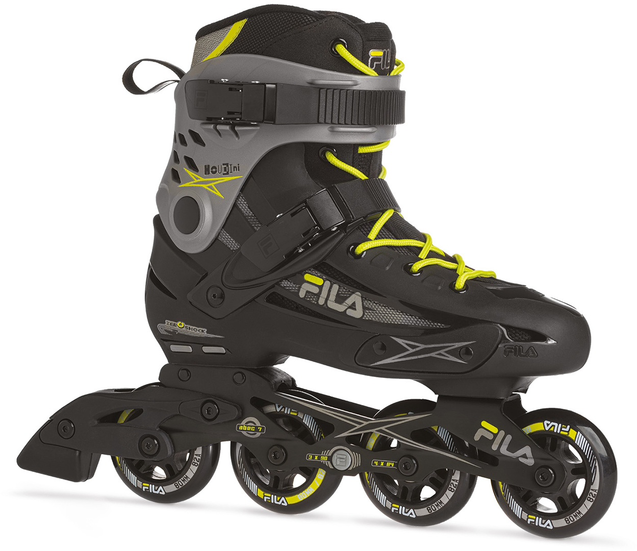 Artikelbild 1 des Artikels “HOUDINI Inline Skate 2022 black/grey/lime 45,5“