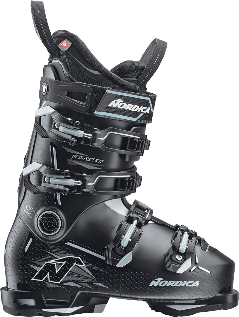 Product image 1 of the product “PRO MACHINE 3 95 W GW Ski Boot 2027 black/light blue/white 24,5”