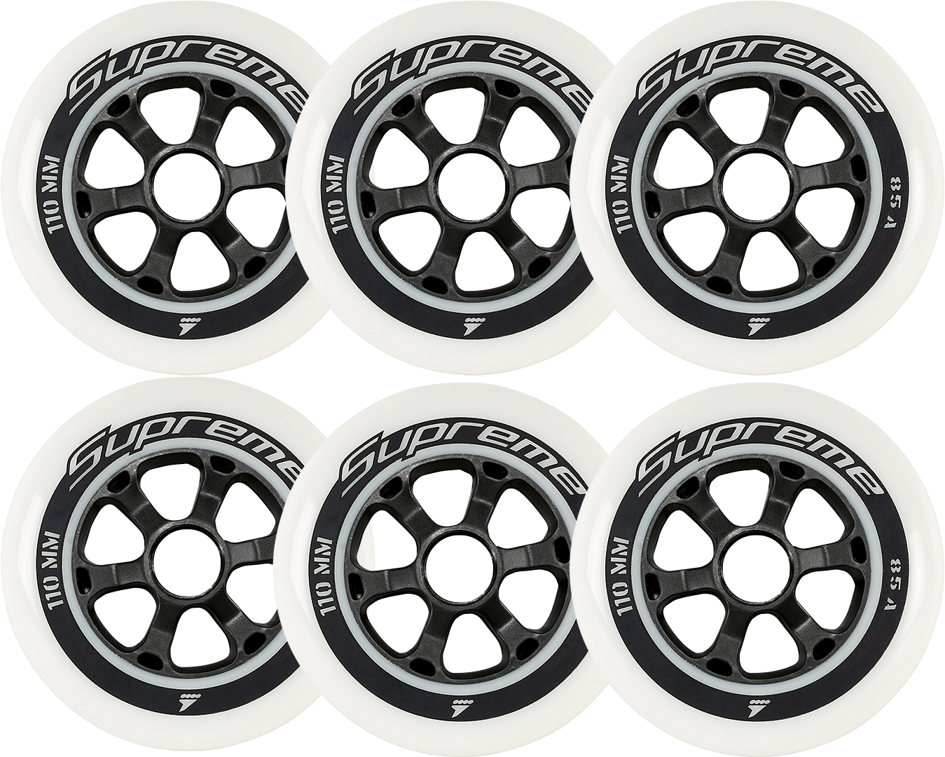 Artikelbild 1 des Artikels “SUPREME OC 110/85A Rollen 6er Rollenset “