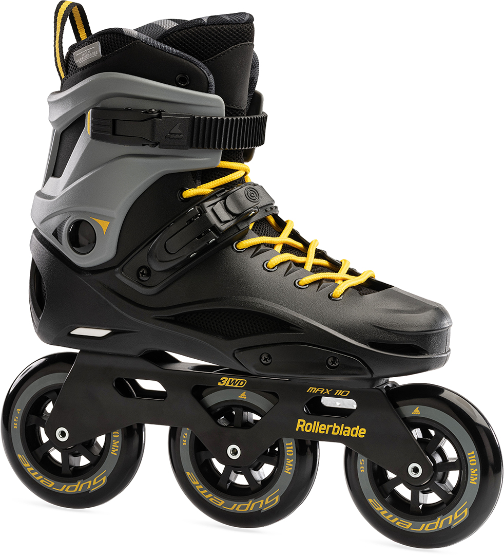 Artikelbild 1 des Artikels “RB 110 3WD Inline Skate 2025 black/saffron yellow 48“