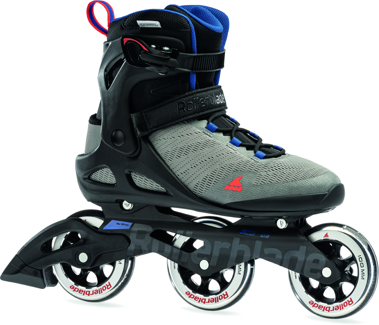 Artikelbild 1 des Artikels “SIRIO 100 3WD Inline Skate 2020 cool grey/surf blue “