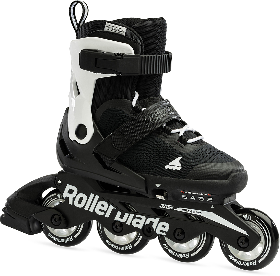 Artikelbild 1 des Artikels “MICROBLADE Inline Skate 2024 black/white 28-32“