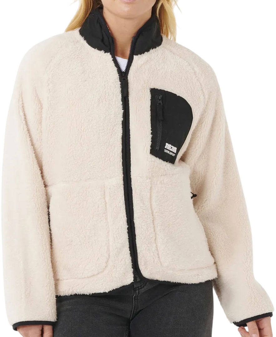 Artikelbild 1 des Artikels “SHORE BREAK Zip Fleece 2026 off white/black M“