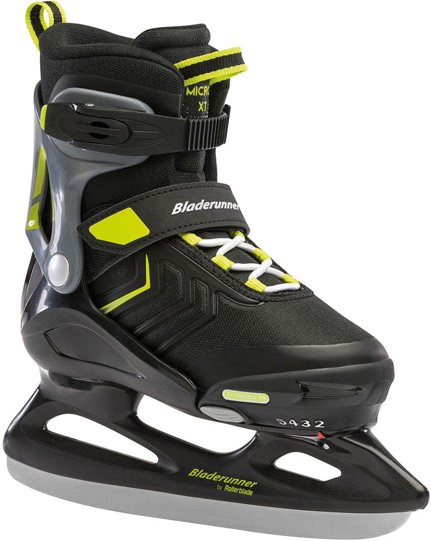 Artikelbild 1 des Artikels “MICRO XT Schlittschuh 2026 black/lime 29–34“