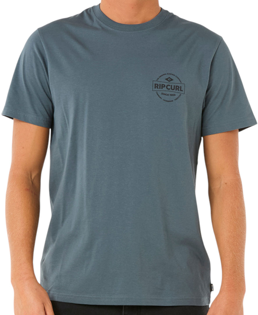 RIP CURL Shirt camiseta parte superior STAPLE T-Shirt 2025 pine night parte superior Top - Imagen 6 de 15