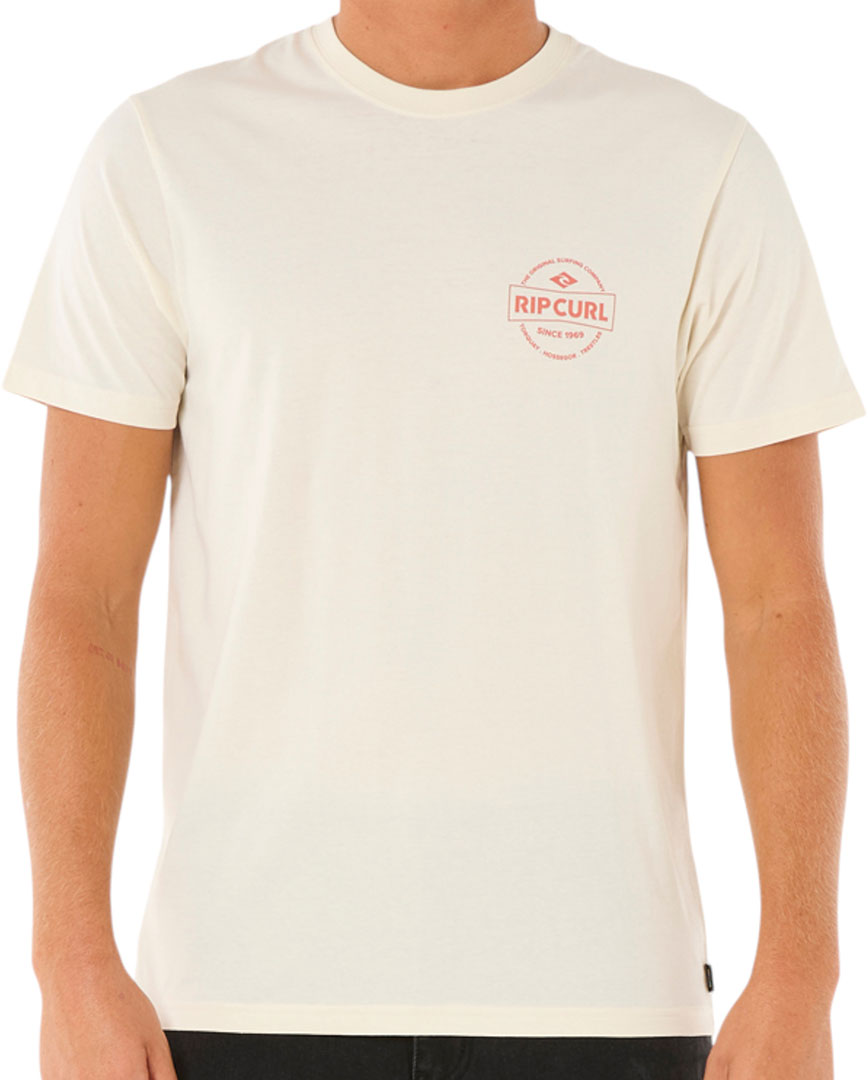 RIP CURL Shirt Tshirt Oberteil STAPLE T-Shirt 2025 bone Oberteil Top T-Shirt - Bild 7 von 36