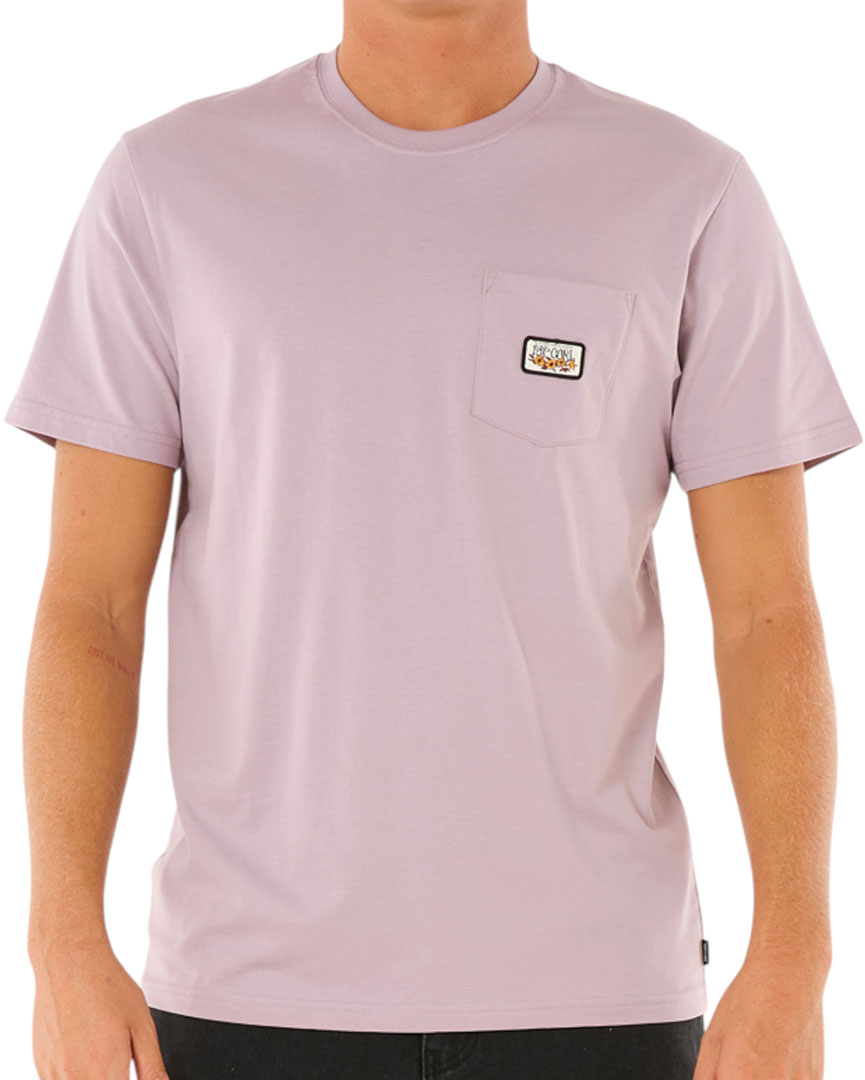 RIP CURL Shirt Tshirt Oberteil SURF PARADISE BADGE UPDATE T-Shirt 2025 smokey