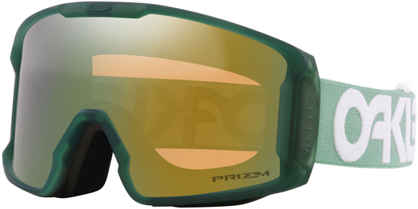 Product image 1 of the product “LINE MINER M Goggle 2026 b1b matte jade/prizm sage gold iridium ”