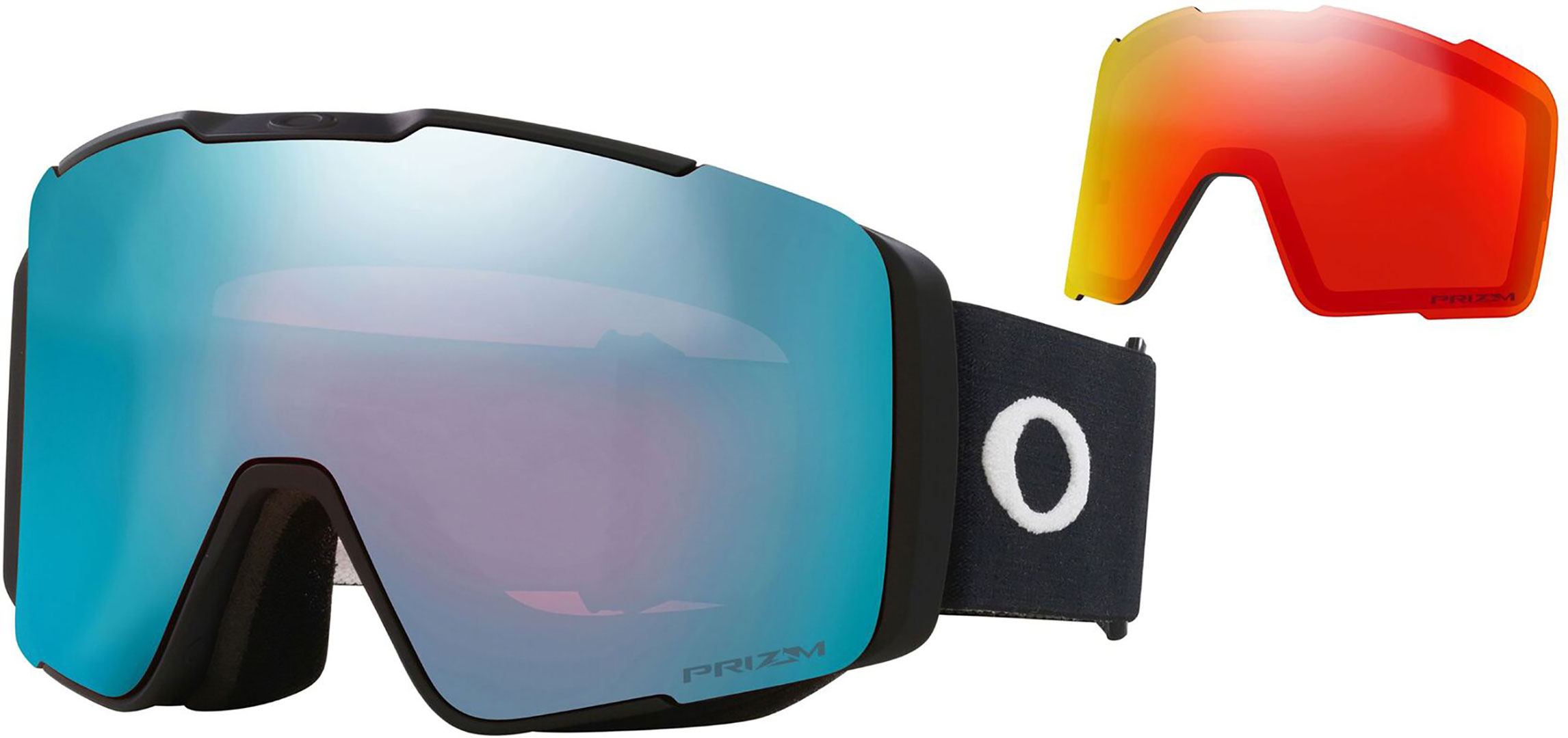 Product image 1 of the product “LINE MINER PRO L Goggle 2027 matte black/prizm sapphire + prizm torch ”