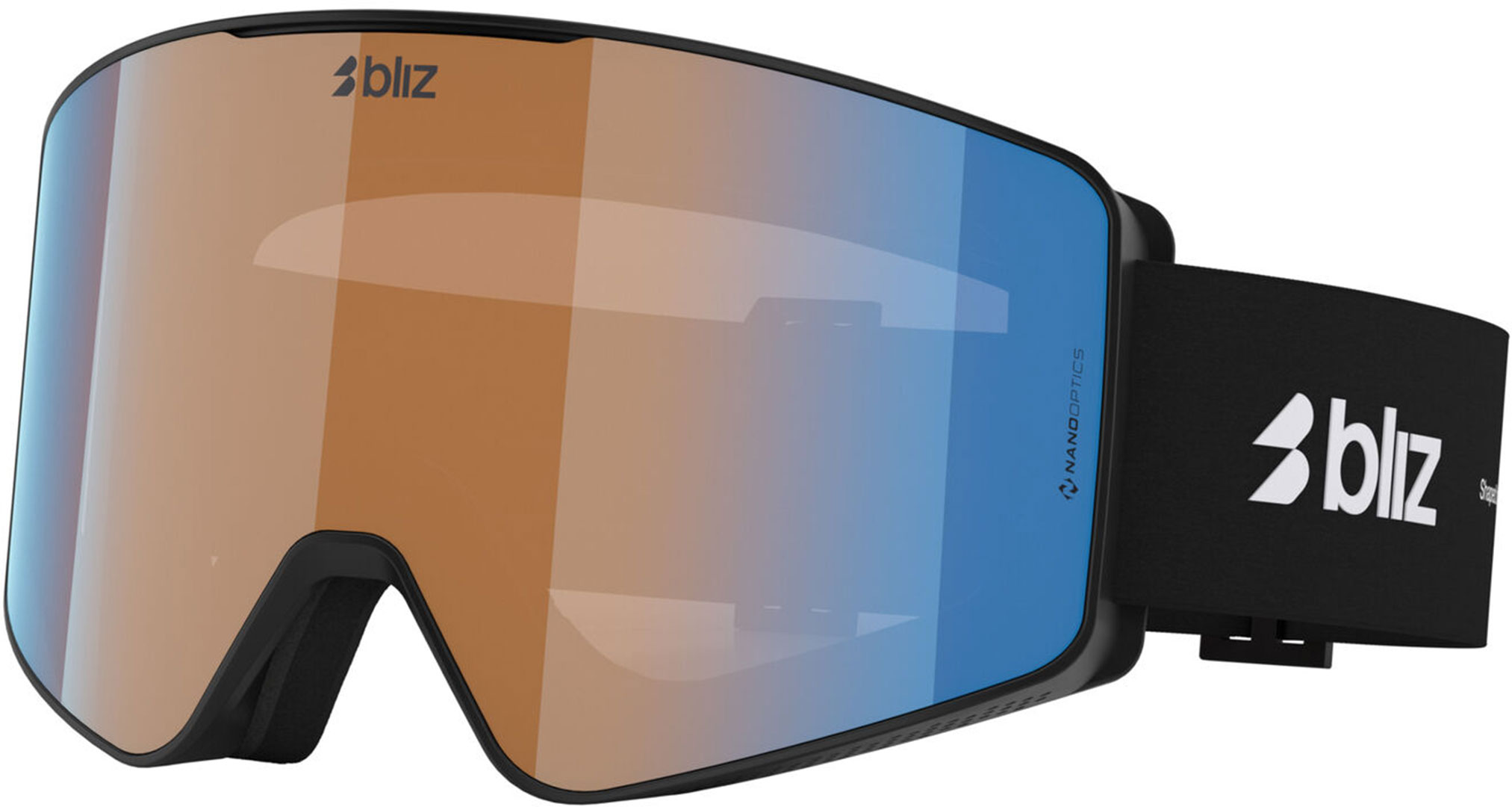 Artikelbild 1 des Artikels “G001S Schneebrille 2027 matte black/n_o_n orange & blue “
