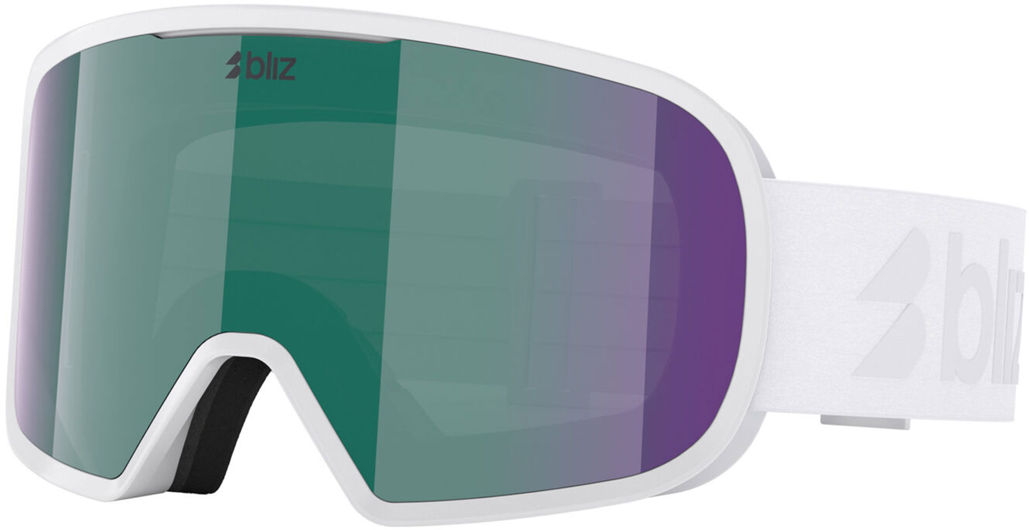 Artikelbild 1 des Artikels “G002S Schneebrille 2026 matte white/brown green multi “