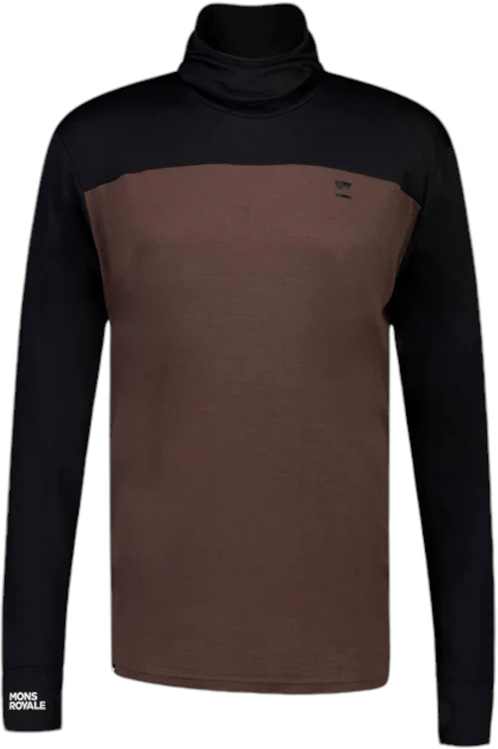 Product image 1 of the product “YOTEI POWDER HOOD Longsleeve 2025 cedar/black ”