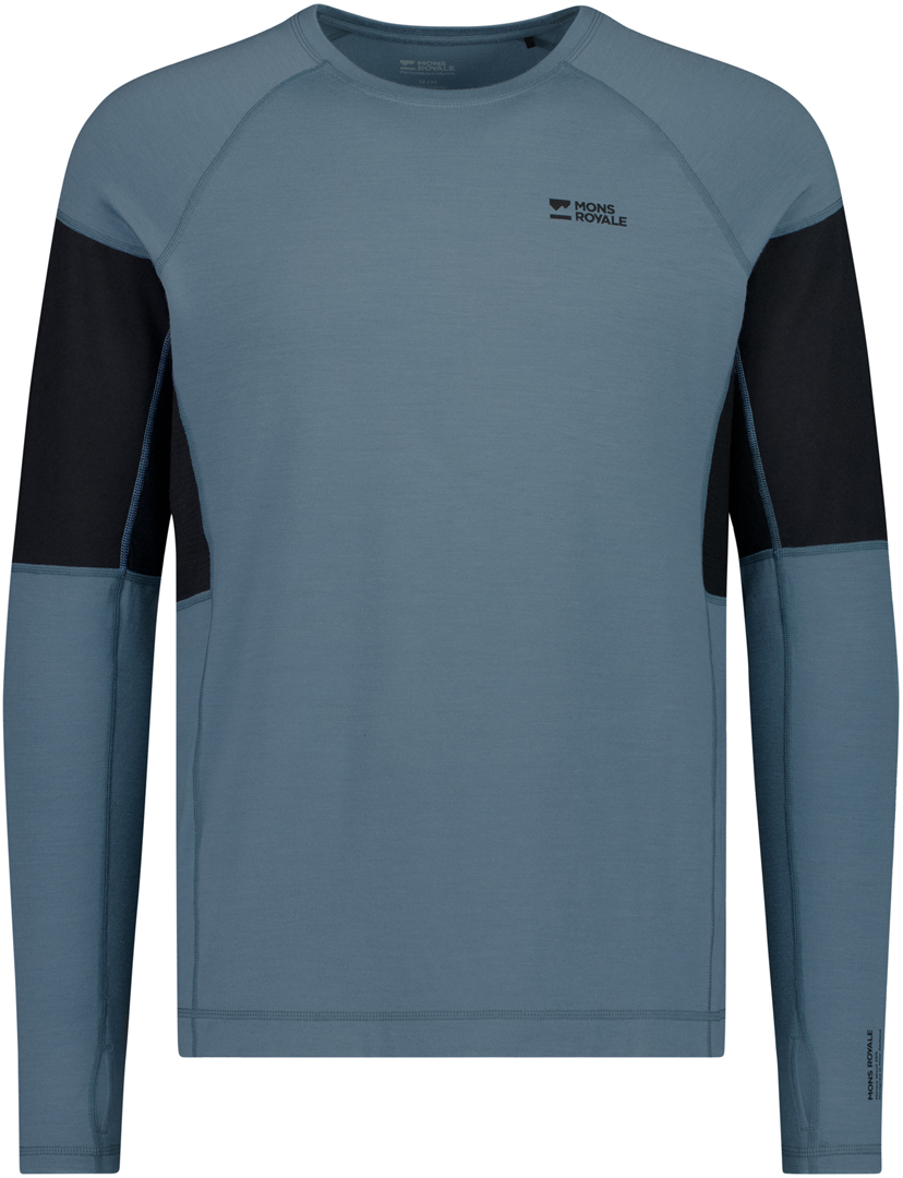 Product image 1 of the product “OLYMPUS MERINO Longsleeve 2027 goblin blue/black L”