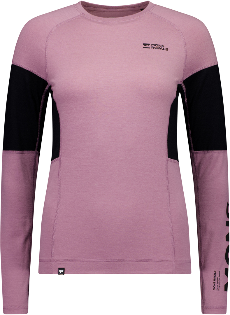 Artikelbild 1 des Artikels “OLYMPUS MERINO WOMEN Longsleeve 2027 sierra pink/black S“