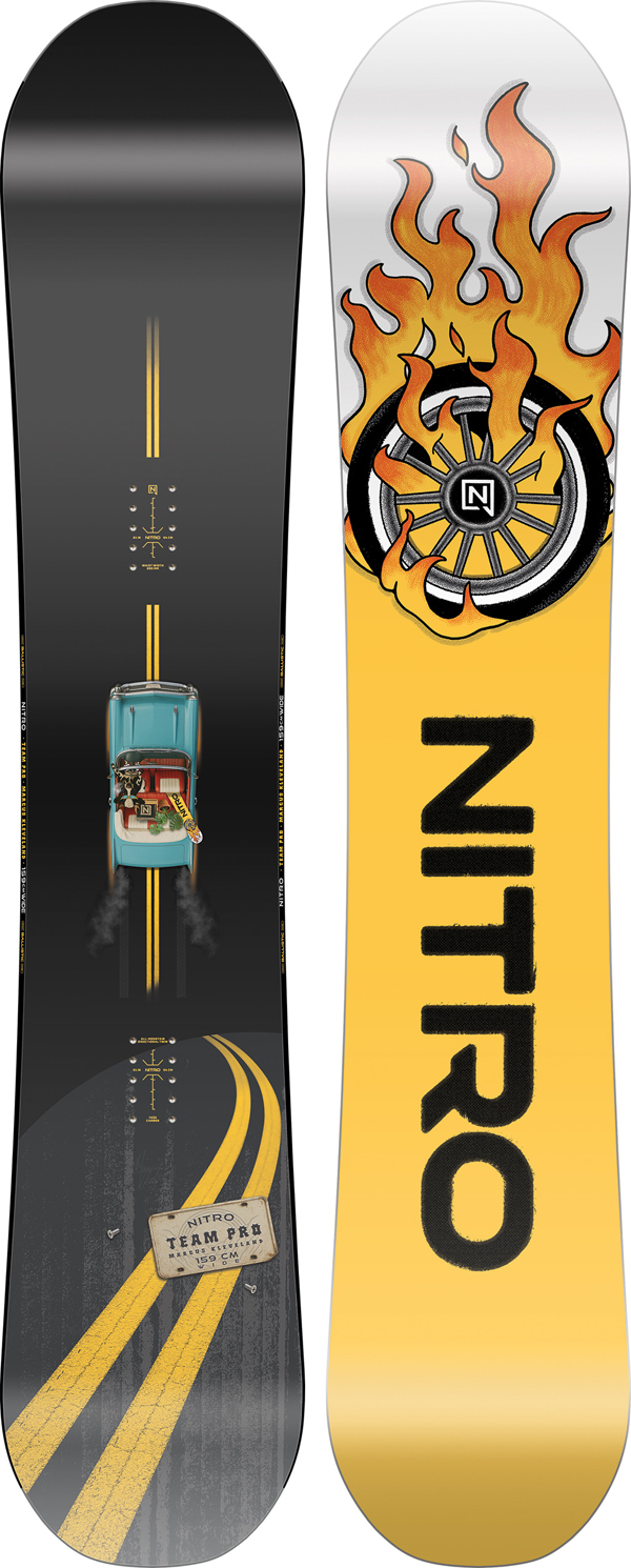 Artikelbild 1 des Artikels “TEAM PRO MARCUS KLEVELAND WIDE Snowboard 2027 “