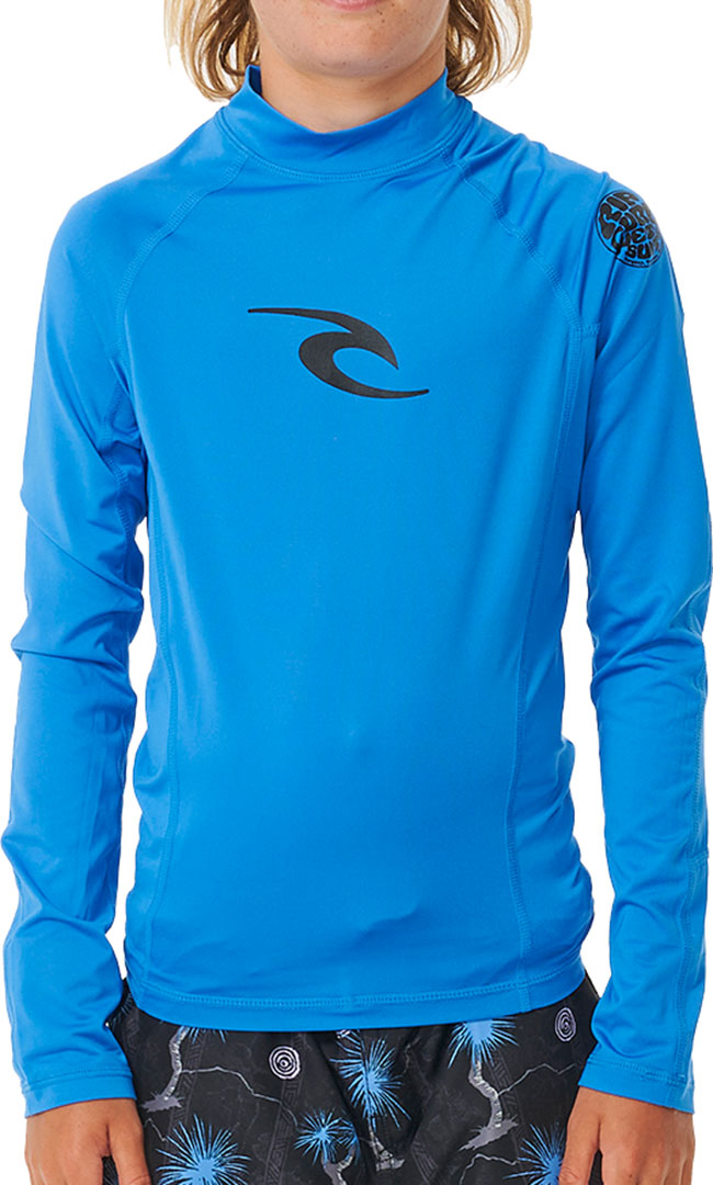 Product image 1 of the product “BOYS BRAND WAVE LS Lycra 2025 blue gum ”