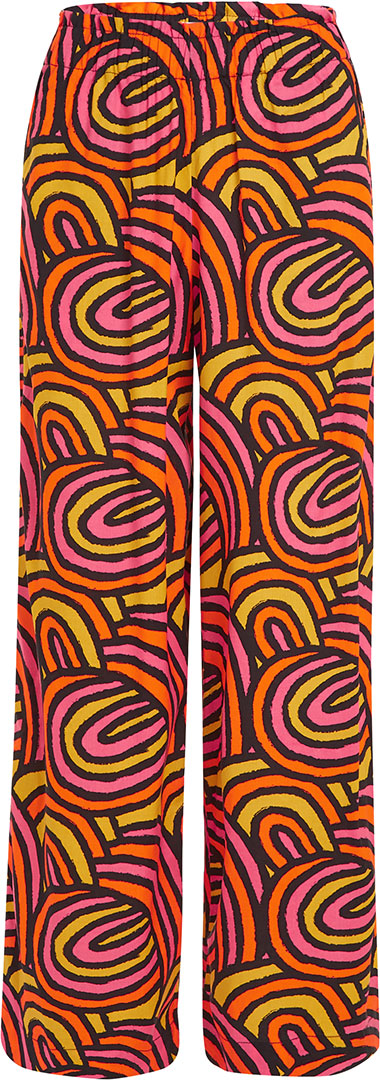 Artikelbild 1 des Artikels “MALIA BEACH Hose 2024 orange rainbow stripe XS“