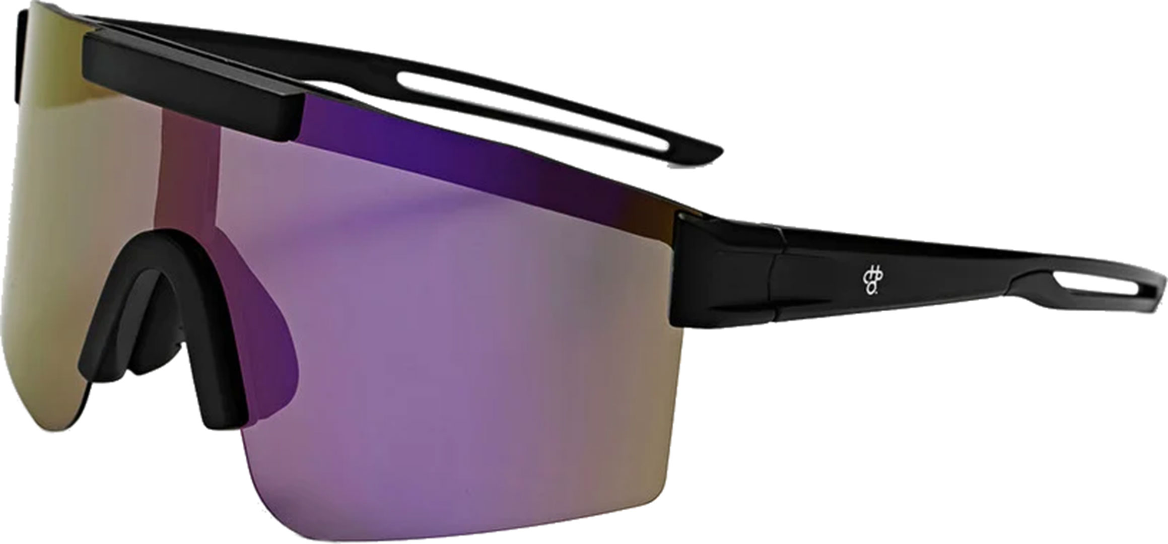 Artikelbild 1 des Artikels “LUCA Sonnenbrille matte black/purple mirror polarized “