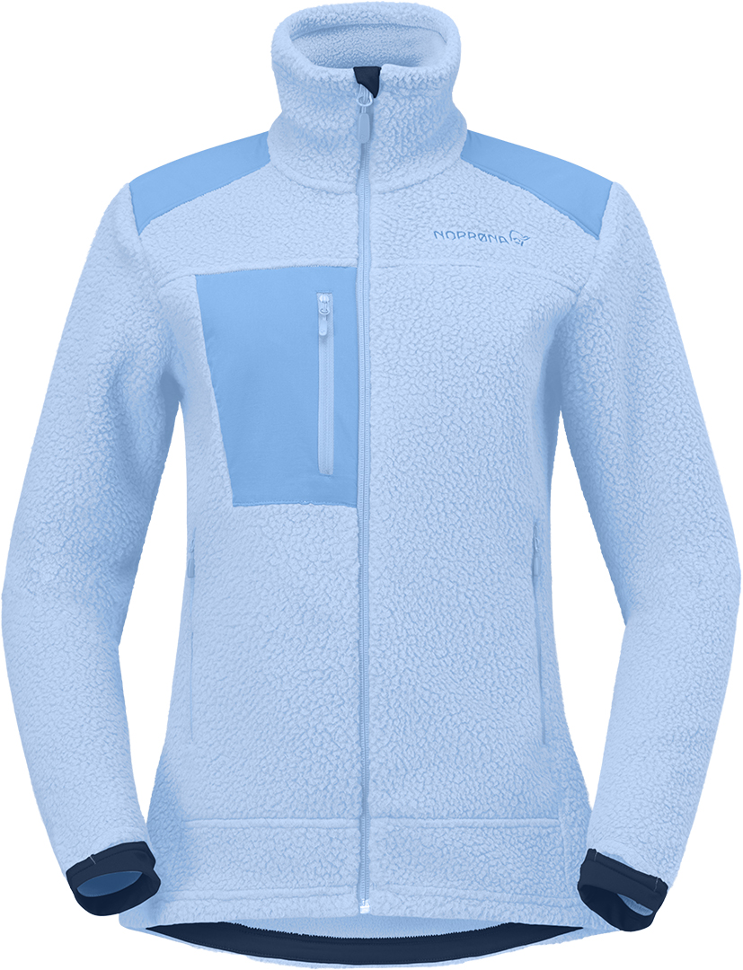 Artikelbild 1 des Artikels “TROLLVEGGEN WARM3 WOMEN Zip Fleece 2027 cashmere blue/allure L“