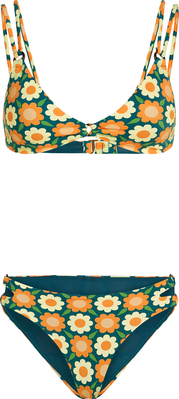 Artikelbild 1 des Artikels “ORIGINALS Bikini 2026 green retro flower 38“