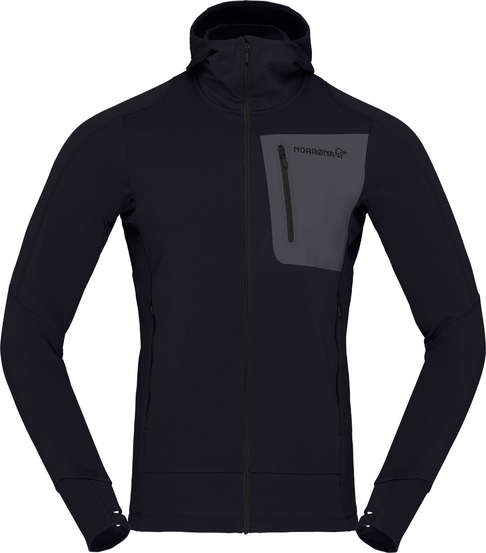 Product image 1 of the product “FALKETIND POWER GRID Fleece 2026 caviar ”