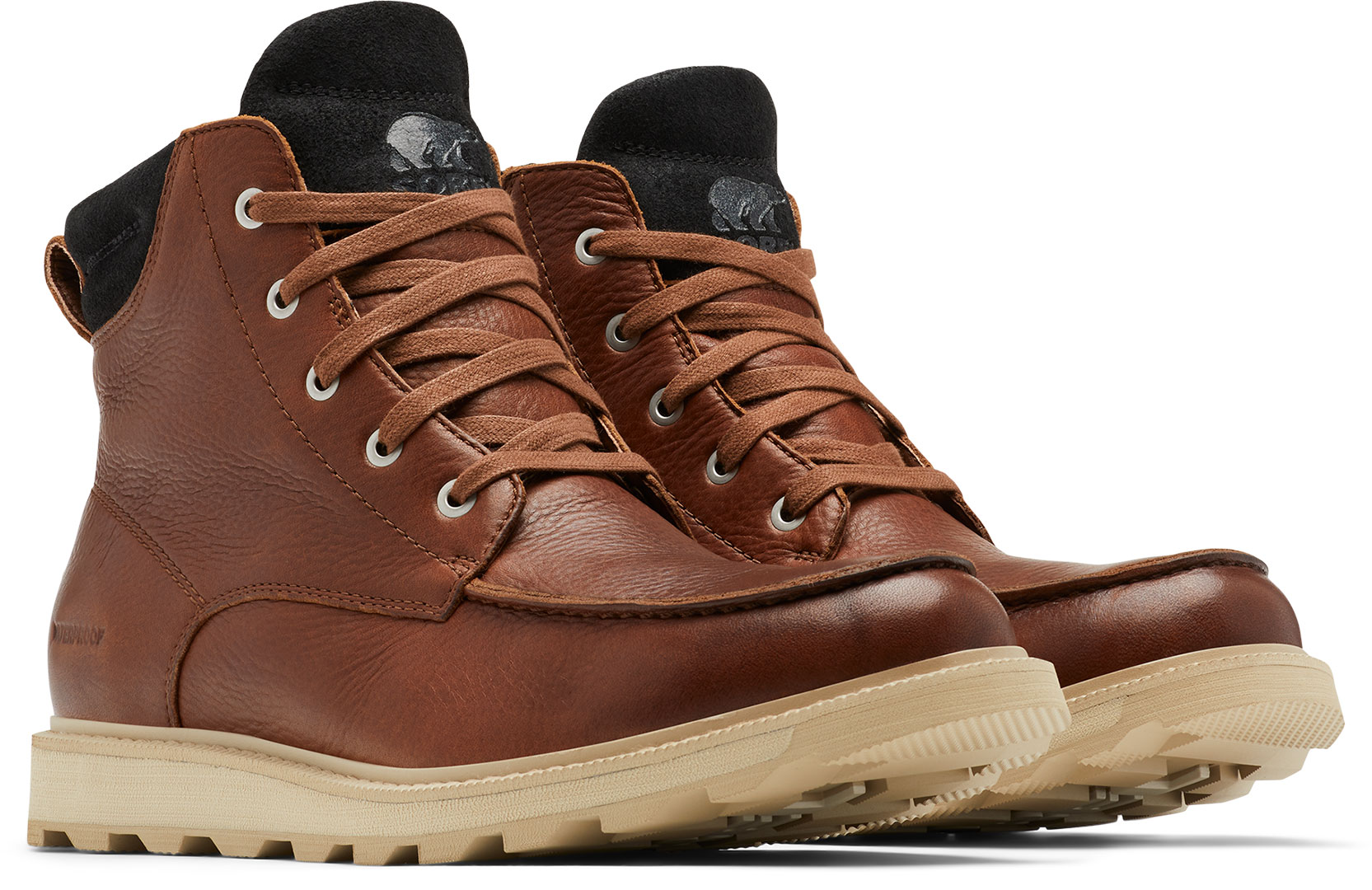 Zapatos SOREL botas botas MADSON II MOC TOE WP zapato 2025 marrón gaucho/avena - Imagen 9 de 64