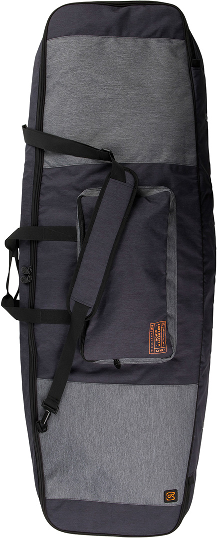 Product image 1 of the product “BATTALION PADDED Boardbag 2026 heather charcoal/orange ”