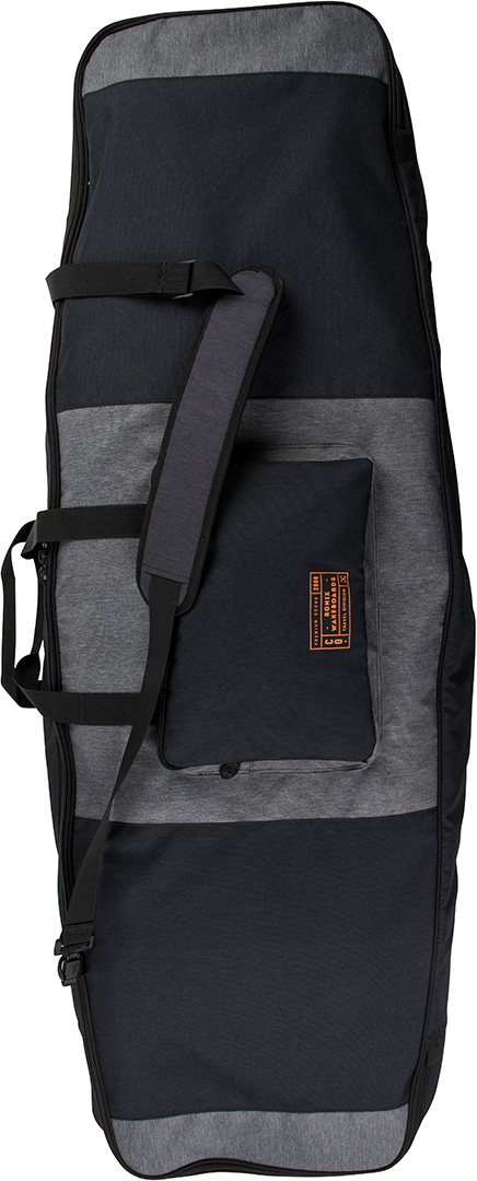 Product image 1 of the product “SQUADRON HALF PADDED Boardbag 2026 heather charcoal/orange ”
