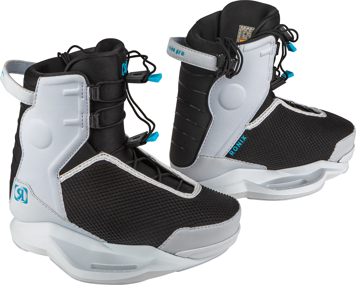 RONIX Wakeboard Bindung Wakeboardboot VISION PRO Boots 2025 whiteblackblue