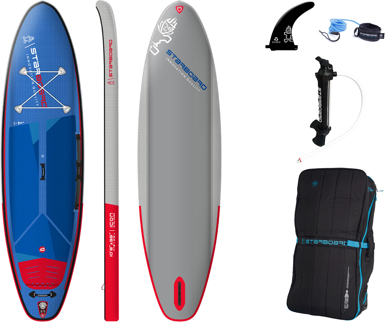 Product image 1 of the product “ICON DELUXE SC 10,8 SUP 2023 ”