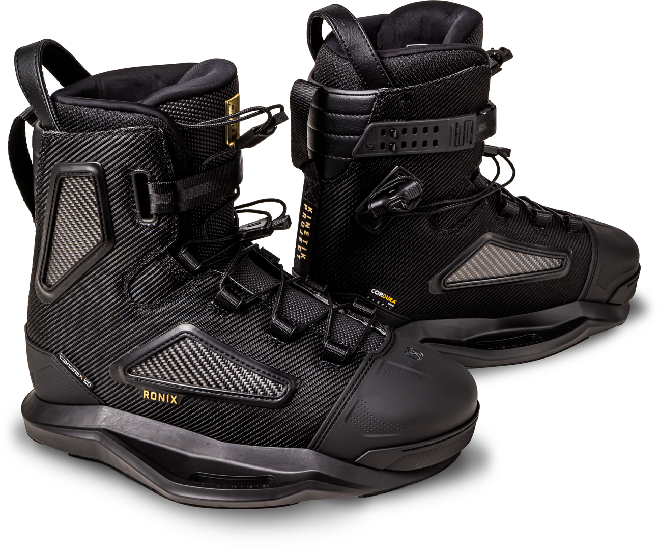 RONIX Wakeboard Bindung Wakeboardboot KINETIK PROJECT EXP Boots 2024 black Wake