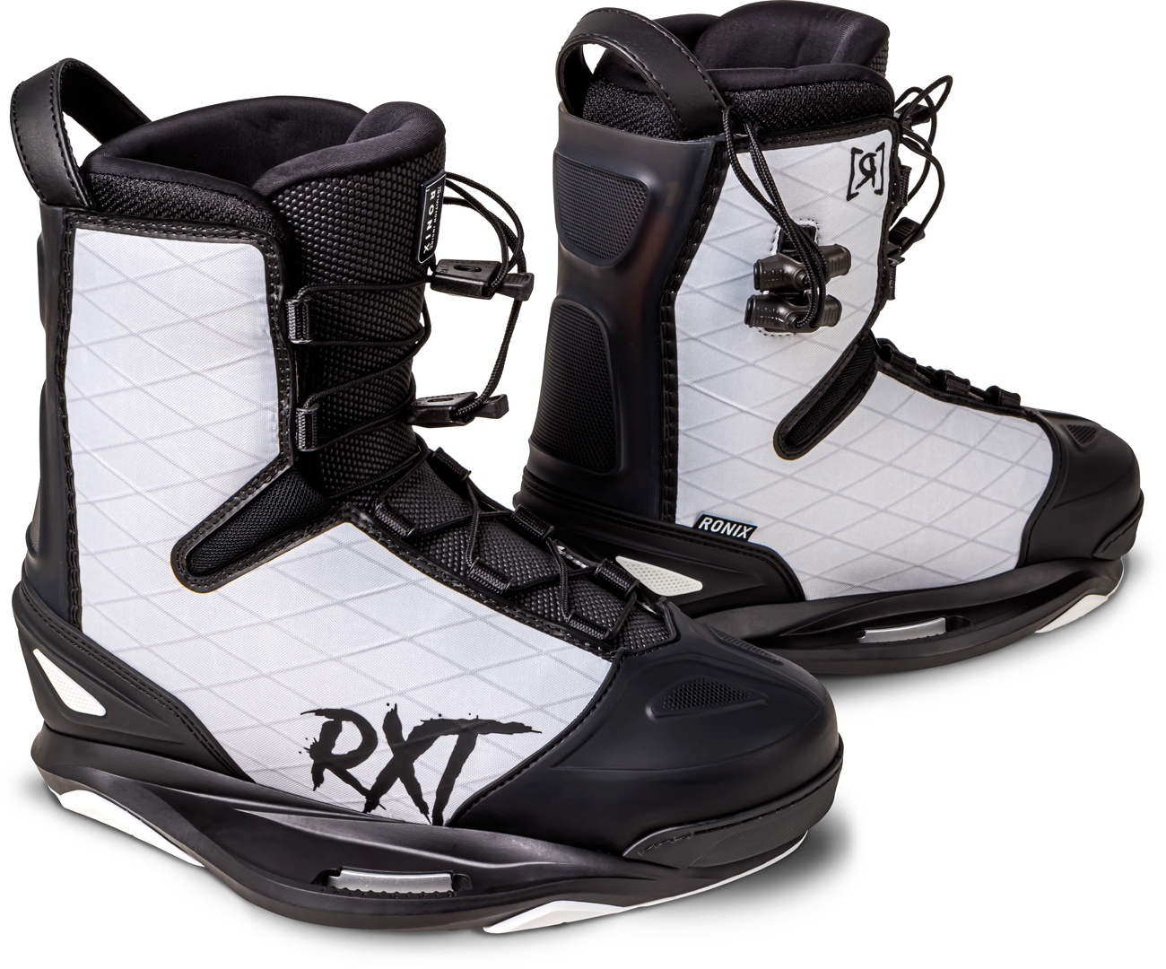 RONIX Wakeboard Bindung Wakeboardboot RXT Boots 2023 whiteblack Wake Binding