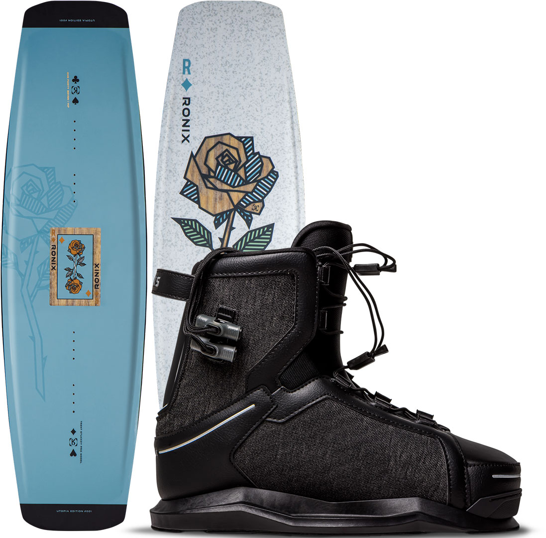 Set wakeboard RONIX UTOPIA 147 2024 incl. PARKS Boots