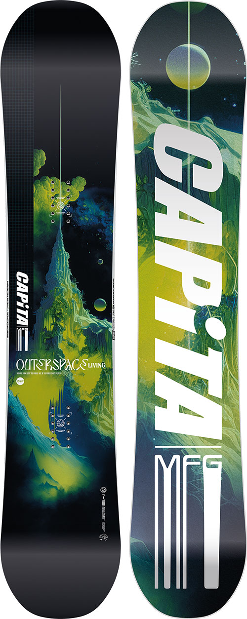 Product image 1 of the product “OUTERSPACE LIVING WIDE Snowboard 2025 ”