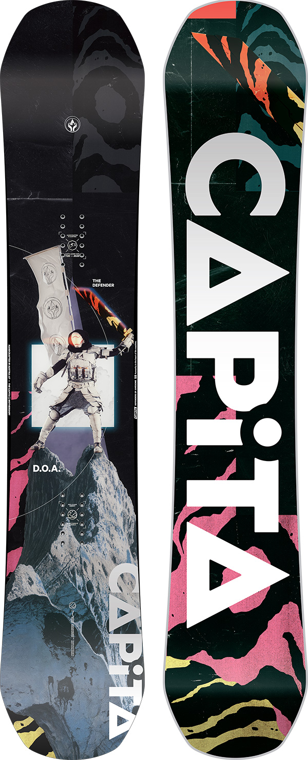 Artikelbild 1 des Artikels “DEFENDERS OF AWESOME Snowboard 2026 150“