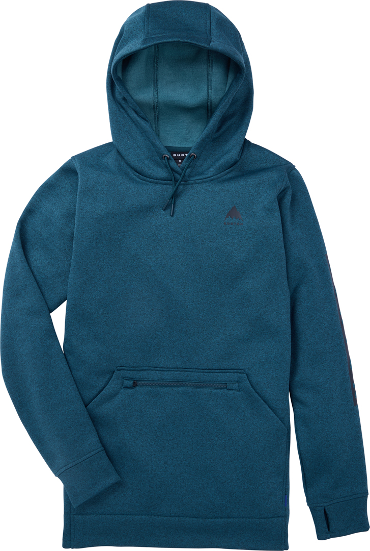 Product image 1 of the product “WOMEN OAK LONG Hoodie 2025 deep emerald heather ”