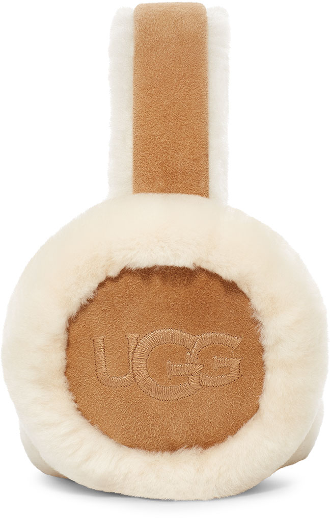 Product image 1 of the product “SHEEPSKIN EMBROIDERY Earmuff 2027 chestnut ”