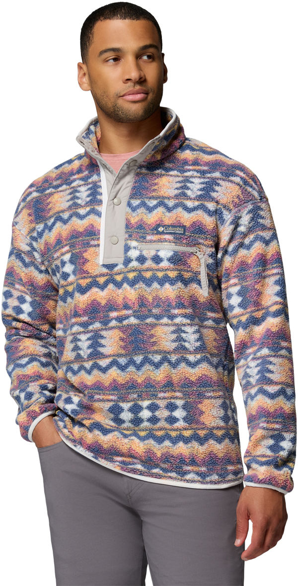 Artikelbild 1 des Artikels “HELVETIA II PRINTED Fleece 2027 sea salt/retrotree M“